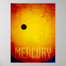 The Planet Mercury Poster