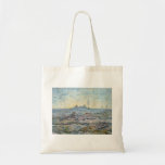 The Plough and the Harrow by Vincent Van Gogh Canvas Bags