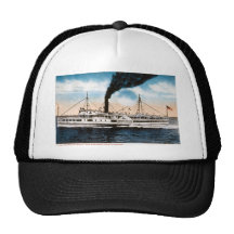 The Plymouth Boat - Steamer South Shore Mesh Hat