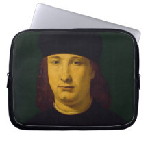 The Poet Casio, c.1495-1500 (oil on panel) Computer Sleeves