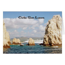 The point at Cabo San Lucas Greeting Cards