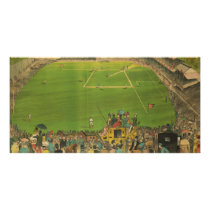The Polo Grounds Baseball Stadium in 1887 Customized Photo Card