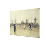 The Pont Corneille, Rouen, 1891 Gallery Wrap Canvas