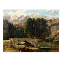 The Pont de Fleurie, Switzerland, 1873 postcards