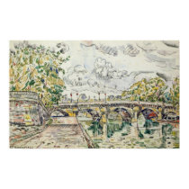 The Pont Neuf, Paris, 1927 posters