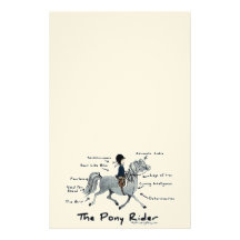 The Pony Rider Custom Stationery