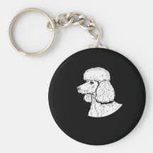 THE POODLE KEYCHAIN