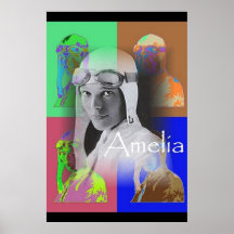 The Pop-Art Amelia Print