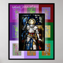 The Pop Art Saint Joan of Arc 2 Posters