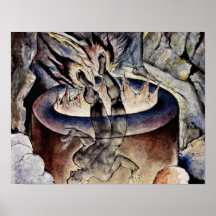 The Pope Simonian by William Blake Posters