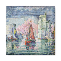 The Port at La Rochelle, 1921 magnets