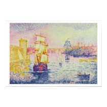 The Port of Marseilles, c.1909 (oil on canvas) posters
