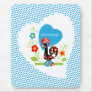 The Portuguese Rooster of Luck Mouse Pads