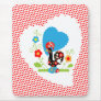 The Portuguese Rooster of Luck Mouse Pad