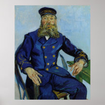 The Postman Joseph Roulin by Vincent van Gogh Print