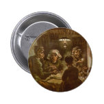 The Potato Eaters, van Gogh, Vintage Impressionism Pinback Buttons