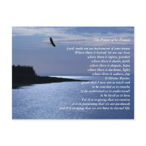 The Prayer of St. Francis Post Card
