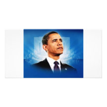 The President Obama Custom Photo Card