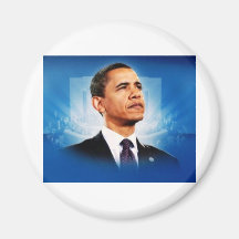 The President Obama Fridge Magnet