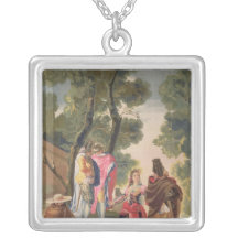 The Pretty Woman and the Masked Men Custom Jewelry