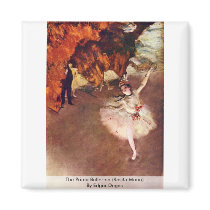 The Prima Ballerina (Rosita Mauri) By Edgar Degas Magnets