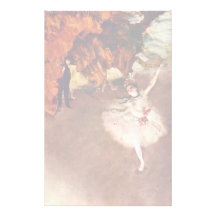 The Prima Ballerina (Rosita Mauri) By Edgar Degas Stationery