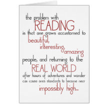 The Problem With Reading Greeting Card