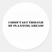 The Procrastinator Sticker