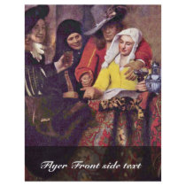 The Procuress,  By Johannes Vermeer Flyers