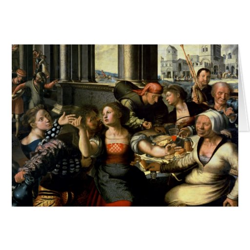 The Prodigal Son, 1536 Greeting Card