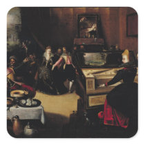 The Prodigal Son with the Courtesans stickers