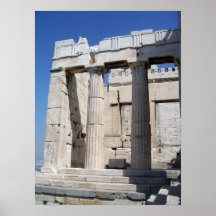 The Propylaia, Athens, Greece Print