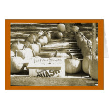 The Pumpkin Cart Card