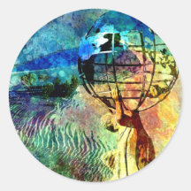 THE PUNISHMENT OF ATLAS.jpg Round Sticker