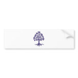 The Purple Blossom Bumper Stickers