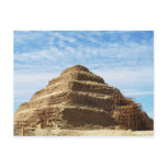 The Pyramid of Djoser - Saqqara,  Egypt Post Card