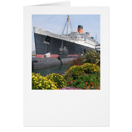 The Queen Mary Greeting Card