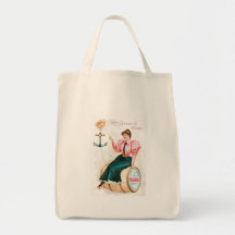 The Queen Of Flours Vintage Food Ad Art Bags