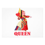THE QUEEN OF HEARTS CUSTOM INVITATION