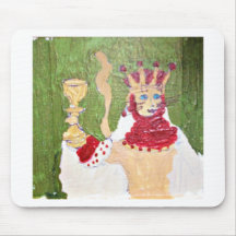 The Queen proposes a toast Mouse Pads