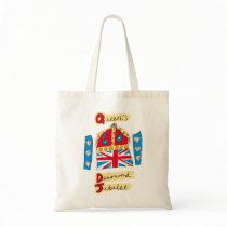 The Queen's Diamond Jubilee Canvas Bags