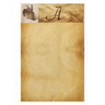 THE RABBIT ( Young Hare ) Monogram stationery