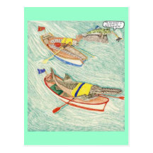 The Race Postcard