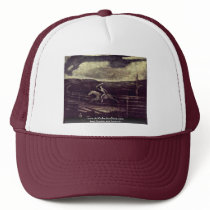The Racetrack Or Death On A Pale Horse Mesh Hat