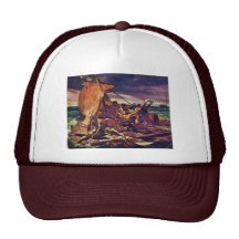 The Raft Of The Medusa (Study) By Géricault Jean L Mesh Hat