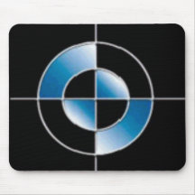 The Range Bullseye Mouse Pad