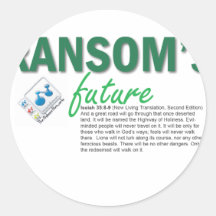 The Ransom's Future Round Stickers