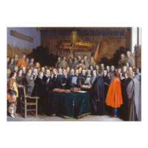 The Ratification of the Treaty of Münster 1648 Personalized Invitation