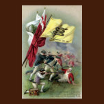The Rattlesnake Flag at Bunker Hill Battle posters