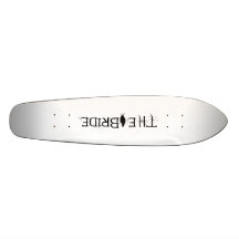The Raven Bride Custom Skateboard